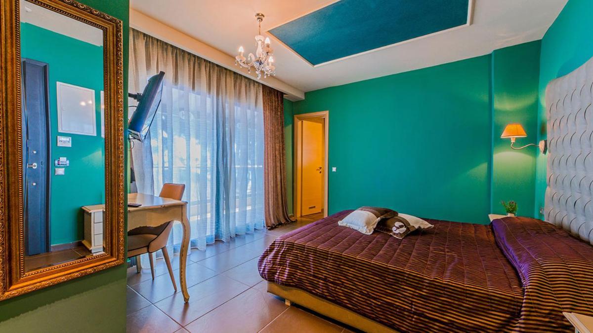 Tridente Mare Apart Hotel Pefkochori Esterno foto