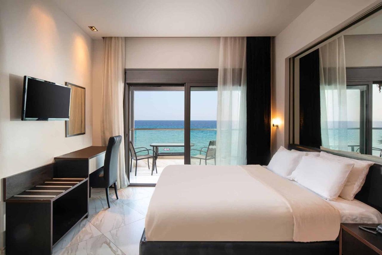 Tridente Mare Apart Hotel Pefkochori Esterno foto