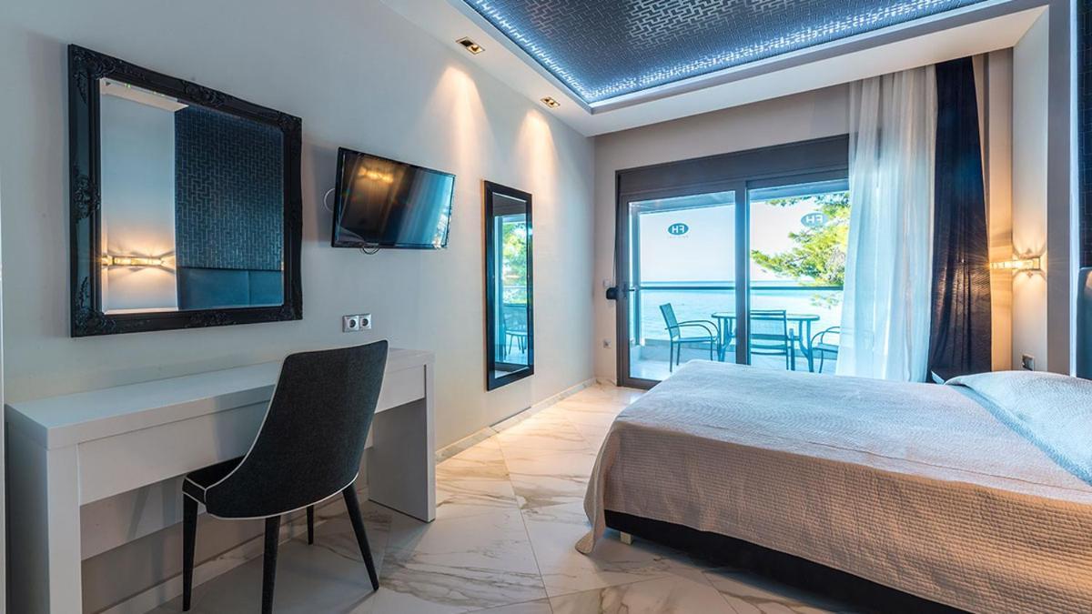 Tridente Mare Apart Hotel Pefkochori Esterno foto