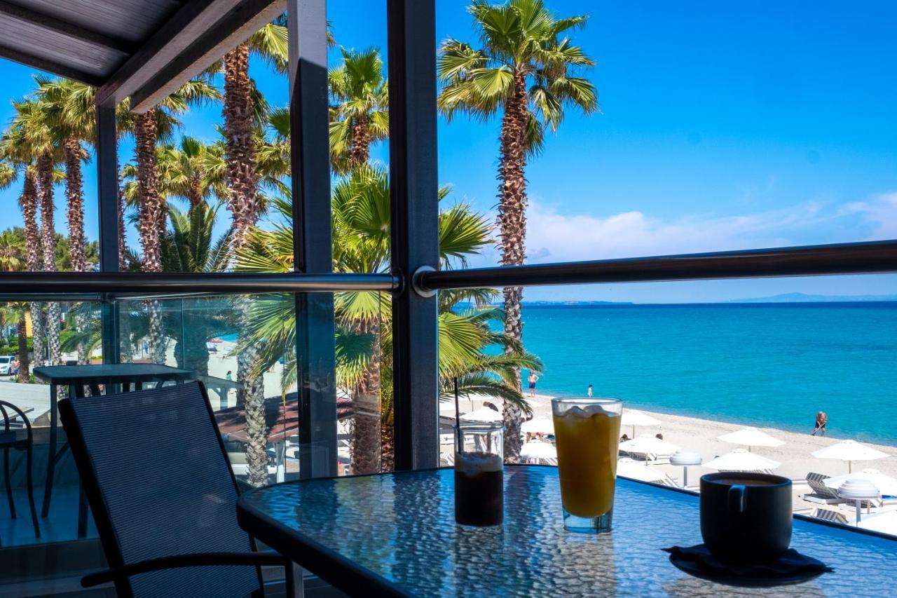 Tridente Mare Apart Hotel Pefkochori Esterno foto