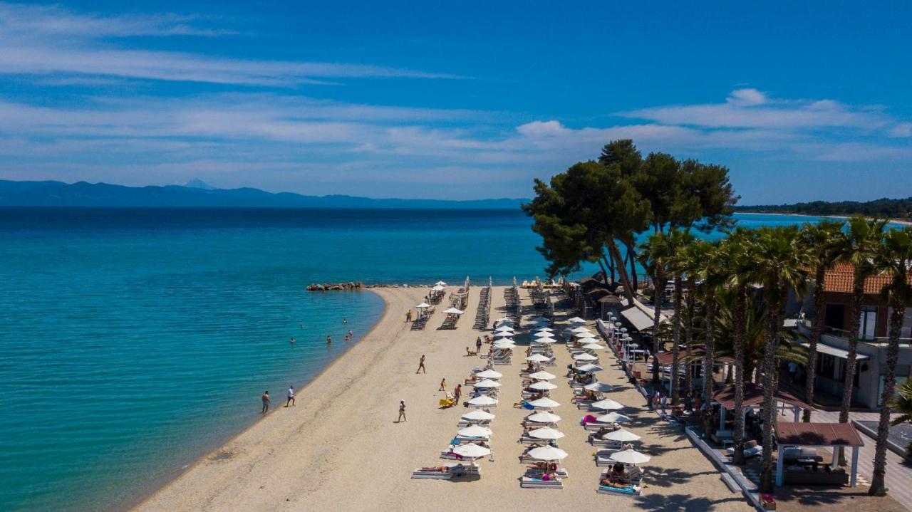 Tridente Mare Apart Hotel Pefkochori Esterno foto