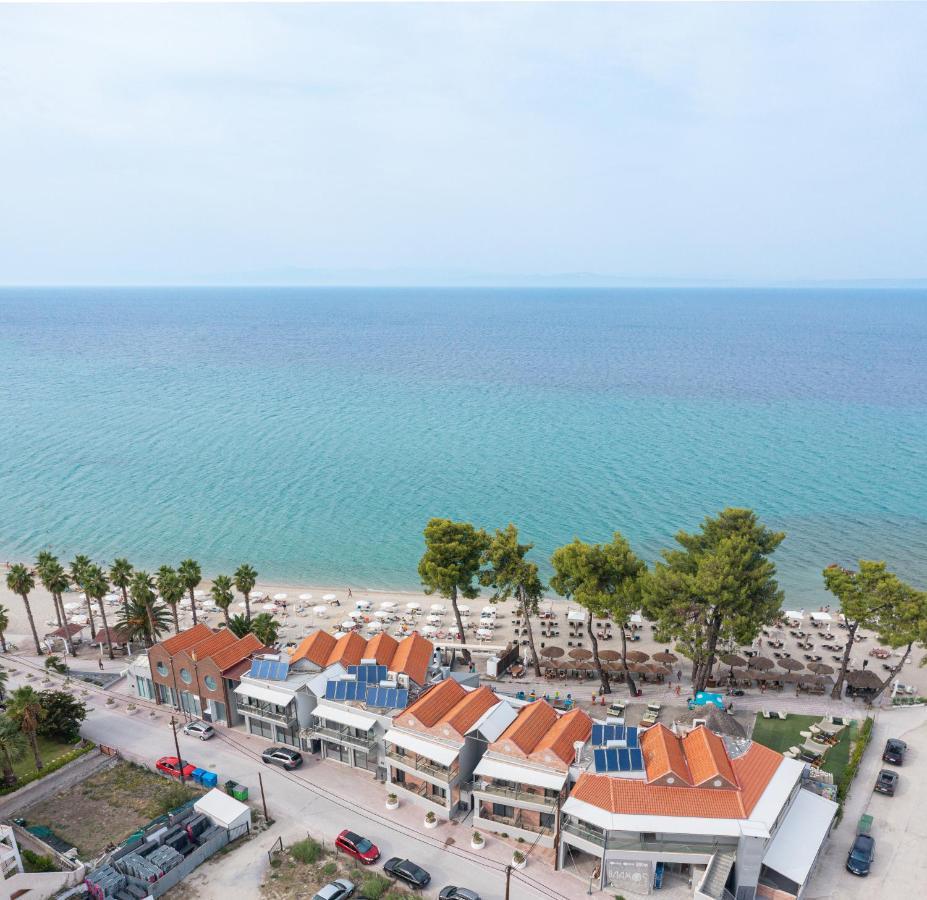 Tridente Mare Apart Hotel Pefkochori Esterno foto