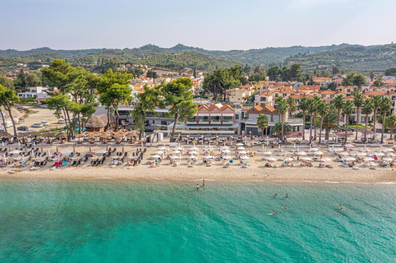 Tridente Mare Apart Hotel Pefkochori Esterno foto