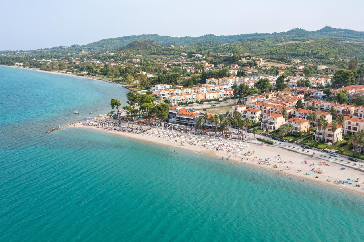 Tridente Mare Apart Hotel Pefkochori Esterno foto