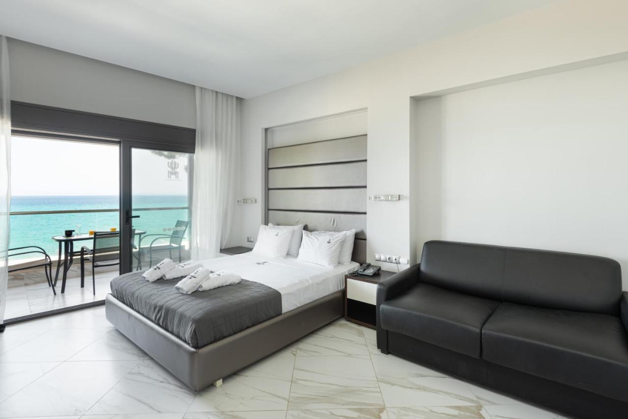 Tridente Mare Apart Hotel Pefkochori Esterno foto