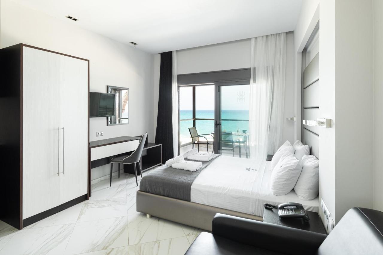 Tridente Mare Apart Hotel Pefkochori Esterno foto