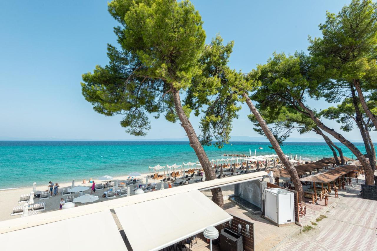 Tridente Mare Apart Hotel Pefkochori Esterno foto