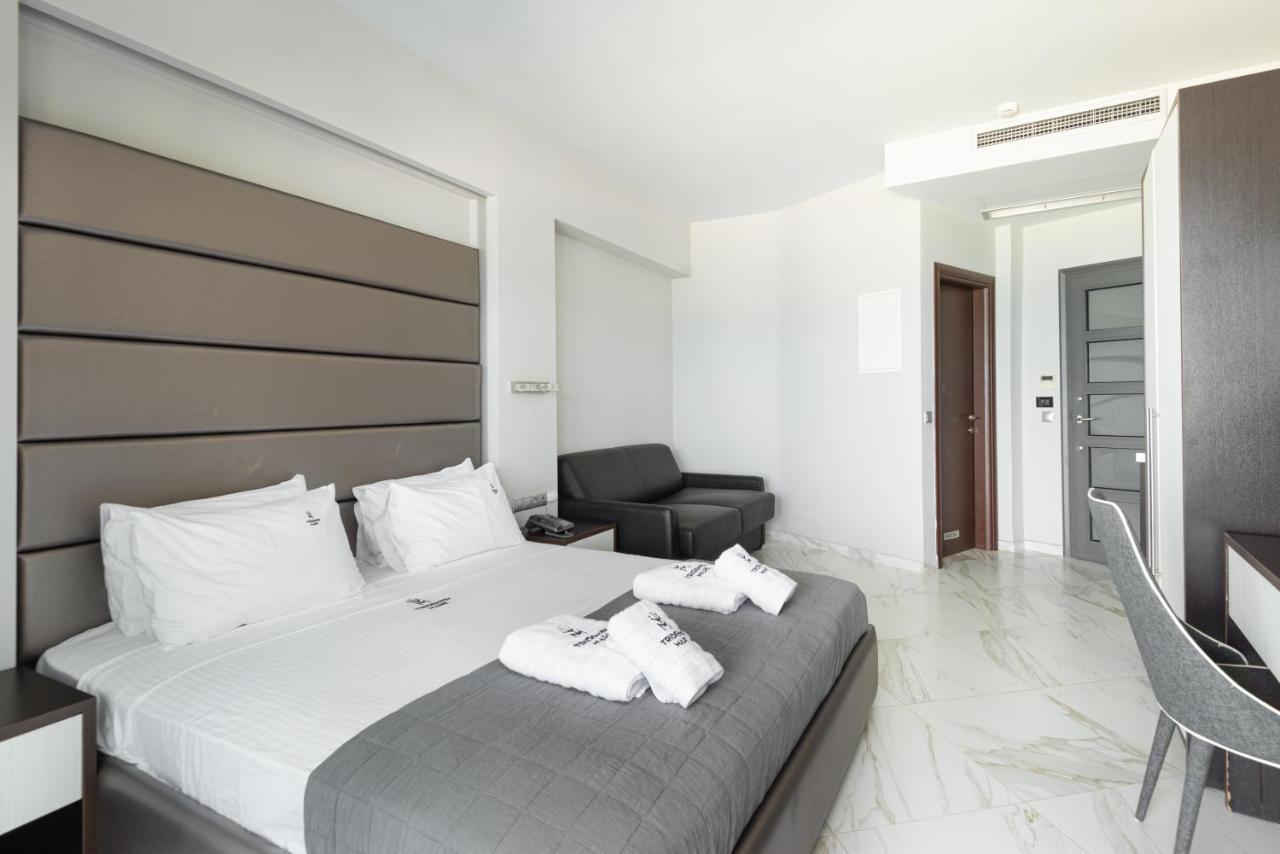Tridente Mare Apart Hotel Pefkochori Esterno foto