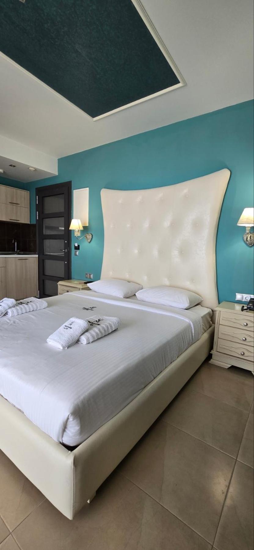 Tridente Mare Apart Hotel Pefkochori Esterno foto