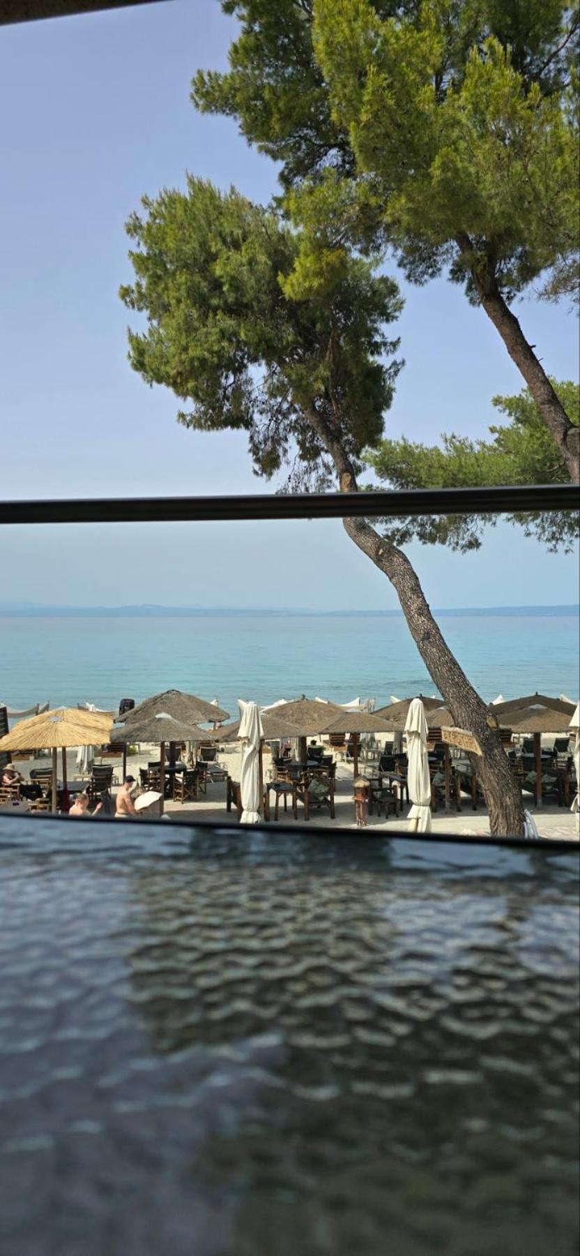 Tridente Mare Apart Hotel Pefkochori Esterno foto